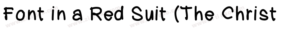 Font in a Red Suit (The Christmas Font)字体转换